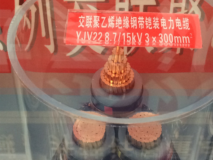 YJV22 8.7/15KV 3*300mm2